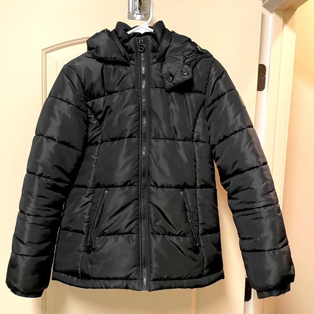 Women's Michael Kors Black Puffer Jacket Small